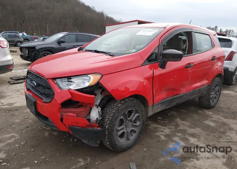 2021 Ford Ecosport S from USA, damaged, VIN MAJ6S3FL9MC411320